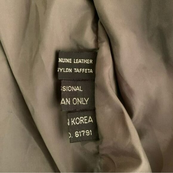 Steinmark brown vintage Leather biker jacket size 40 - Picture 9 of 12